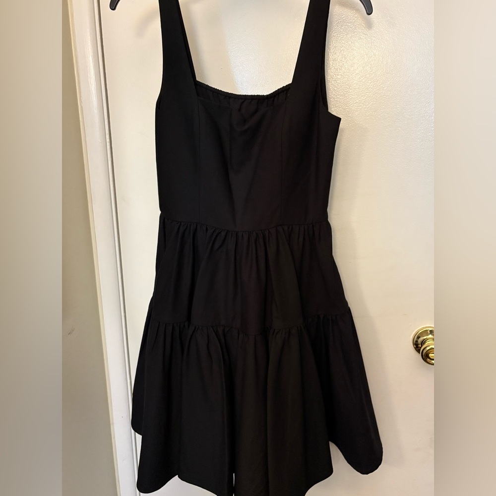 Elegant Black Sleeveless Dress